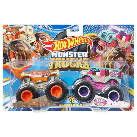 Hot Wheels Monster Trucks Demolition Doubles 1 64 Scale 2023 Mix 2 2