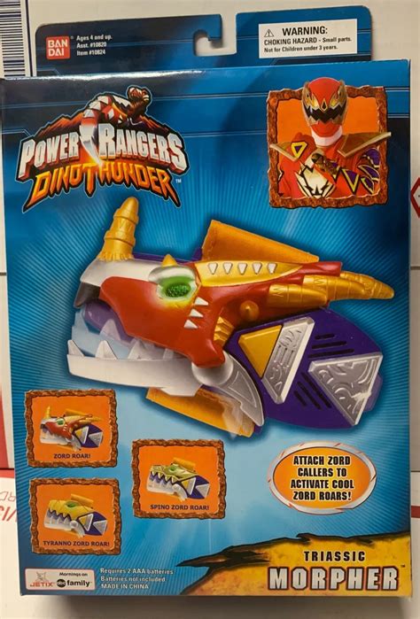 Power Rangers Dino Thunder Triassic Morpher