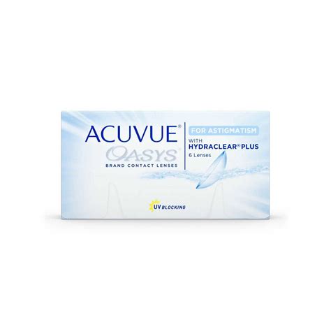 Lentes De Contacto Acuvue Oasys Astigmatismo 6 Lentillas