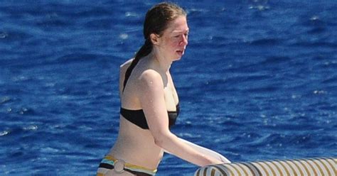 Chelsea Clinton Wears Bikini in Italy | Pictures | POPSUGAR Celebrity