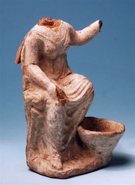 Greek Terracotta Seated Female Hixenbaugh Ancient Art