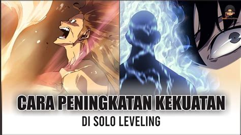 Cara Peningkatan Kekuatan Hunter Di Solo Leveling Sololeveling Youtube