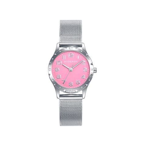 Reloj Viceroy Sweet Ni A Plateado Y Rosa Anal Gico