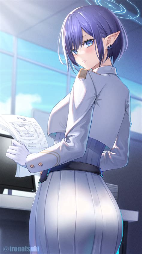 Oki Aoi Blue Archive Image By Ironatsuki Zerochan Anime