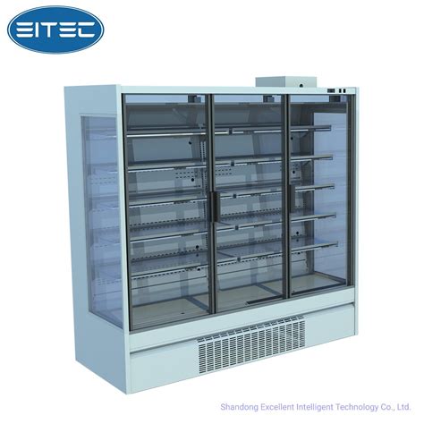 Convenience Store Beverage Chiller Showcase Supermarket Fridge Freezers