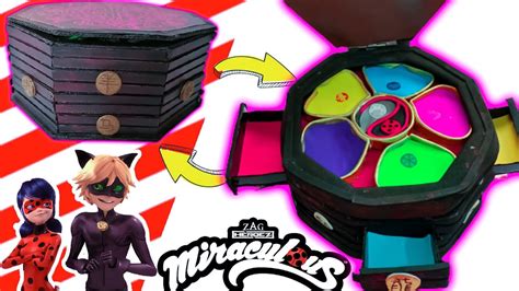 Diy Tutorial Master Fu Miraculous Ladybug Jewelry Box Youtube