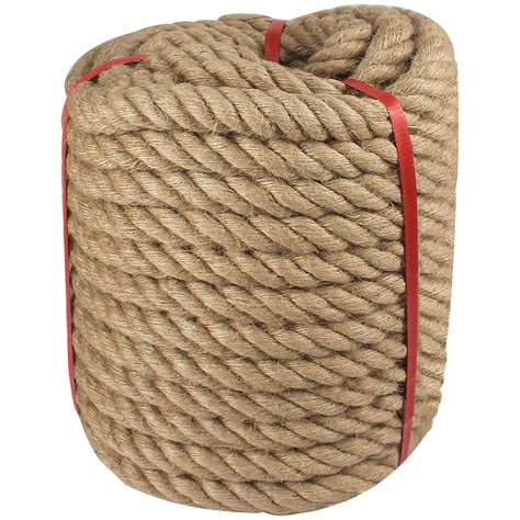 Buy Manila Rope 1 Inch X 100 Feet Twisted Manila Rope Natural Thick