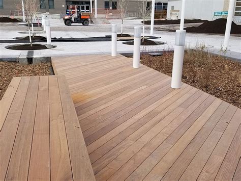 Red River College Ipe Wood Deck & Fastening - Deck Builders