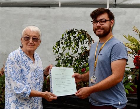 2023 Brooksby Melton College Horticultural Award Leicestershire And