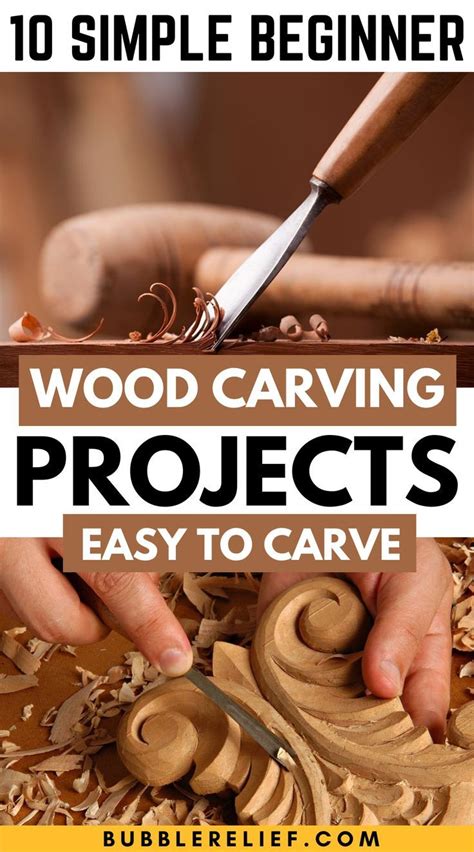 10 Simple Beginner Wood Carving Projects Anyone Can Carve Artofit