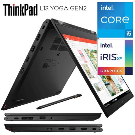 Lenovo ThinkPad L13 YOGA Gen 2 11Gen Intel Core i5 vPro 4-Core Business ...