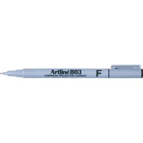 Marker Ohp Artline 803 Water Sol F Black Skout Office Supplies