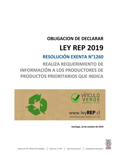 Resolucion Declaracion Ley Rep Pdf