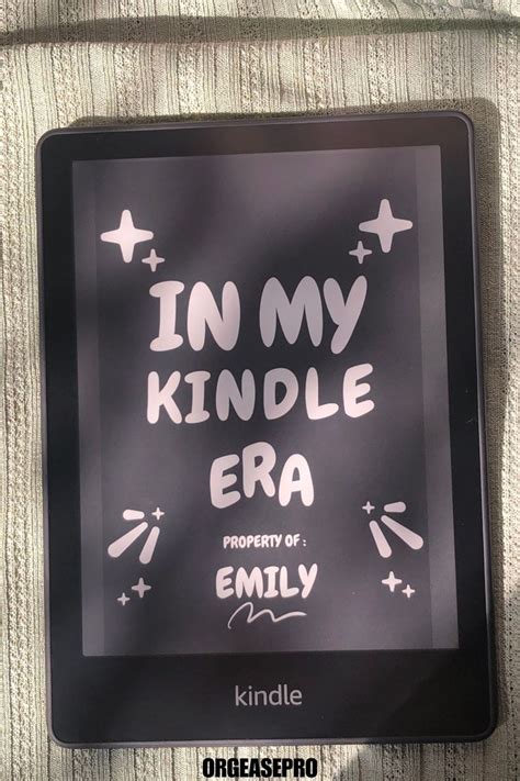 Customizable Kindle Lock Screen For Kindle Paperwhite Lockscreen In My