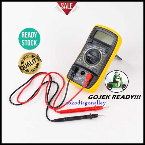 Jual Multimeter Digital Multitester Digital Avometer Digital Mini Digital Multimeter Avometer Ac