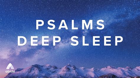 Psalms Deep Sleep For Stress Relief Calm Anxiety And Fall Asleep Fast Youtube