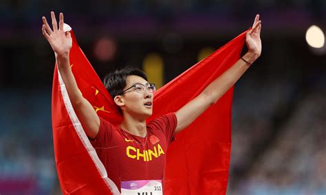 Chinas Xu Zhuoyi Wins Bronze Medal In The Men S 110m Hurdles Final