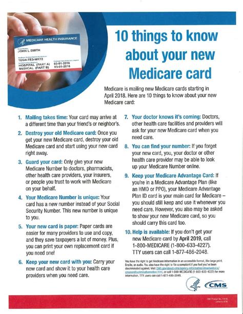 10 Things To Know About Your New Medicare Card