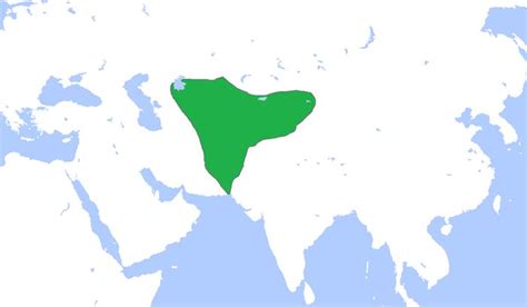 Picture Information: Map of Hephthalite Empire