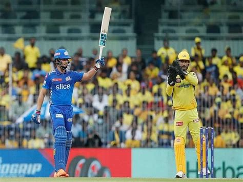 Ipl 2023 Nehal Wadhera Posts Maiden Fifty Spells By Deshpande Pathirana Help Csk Restrict Mi