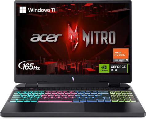 Amazon Acer Nitro 5 AN515 58 57Y8 Laptop Para Juegos Intel