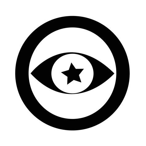 Sign of Eye icon 577319 Vector Art at Vecteezy