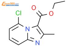 5 氯 2 甲基咪唑并 1 2 a 吡啶 3 甲酸乙酯 Ethyl 5 chloro 2 methylimidazo 1 2 a