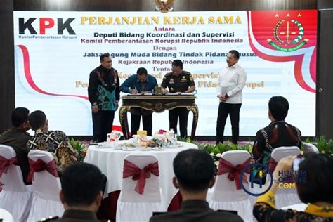 Kpk Kejaksaan Teken Kerjasama Koordinasi Supervisi Penanganan Tipikor