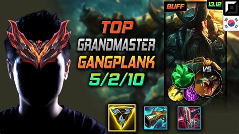 Gangplank Top Kr Youtube