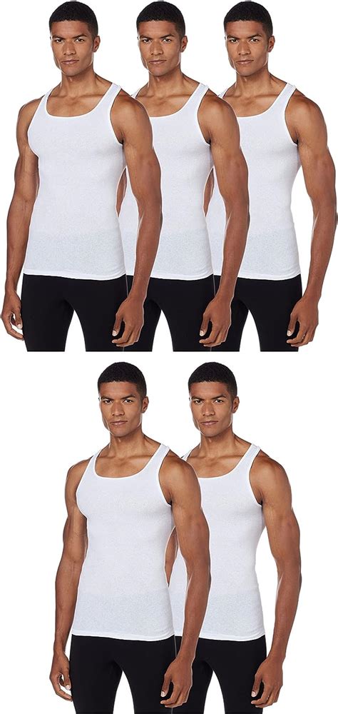 Hanes Ultimate Mens Ultimate Comfortblend Tank With Freshiq Pack