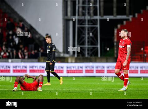 Antwerp S Toby Alderweireld Shows Defeat After A Soccer Match Between