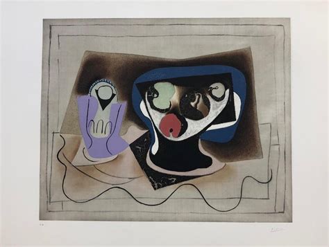 Pablo Picasso Le Verre D Absinthe Contemporary Abstract Cubisme Modern Pop Art At 1stdibs