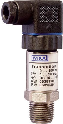 Pressure Transmitters Wika Make For Industrial Use Certification CE