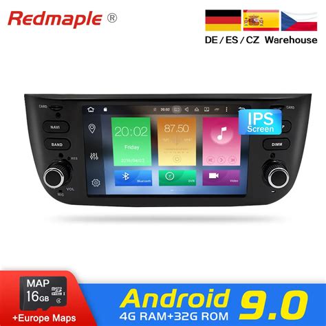 Android 9 0 Car Radio GPS Navigation Multimedia Stereo For Fiat Grande