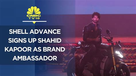 Shell Advance Signs Up Shahid Kapoor As Brand Ambassador Digital