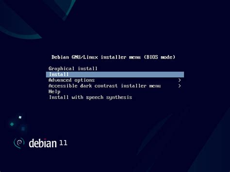 How To Install Debian Bullseye Server Using Net Install