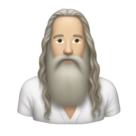 Jerry Rubin Hippie AI Emoji Generator