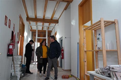 Ontinyent avanza en las obras de acondicionamiento del Albergue Perú