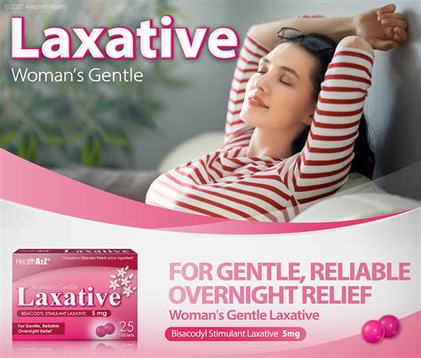 HealthA2Z Woman S Gentle Laxative Bisacodyl Stimulant Laxative 5mg 1