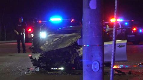 Houston Crash Man Dies After Crashing Into A Pickup Truck Near Spring