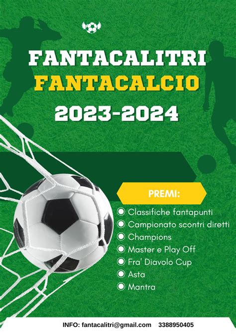 Fantacalitri Fantacalcio 2023 2024 Tuttogolfo