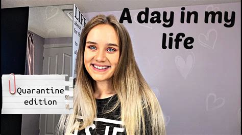 A Day In My Life Quarantine Edition Natalie Jade Youtube