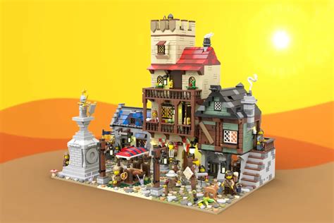 LEGO Ideas Feature: Modular Medieval Village By Albrick – The Brick Post!