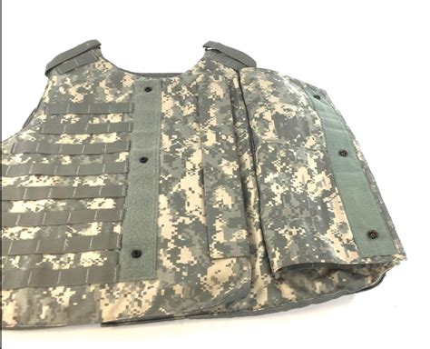 Acu Otv Trifold Flak Vest Body Armor Plate Carrier Armed Forces Supply