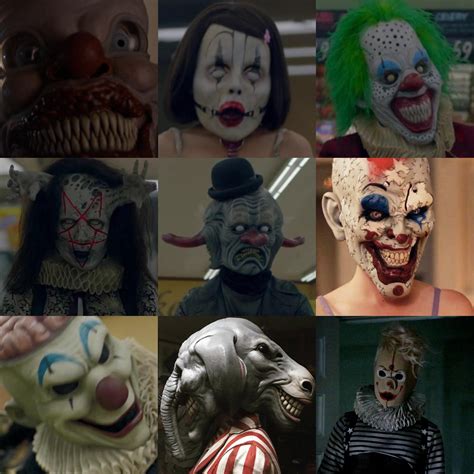 Which AHS Cult clown mask was your favorite/scared you? : r ...