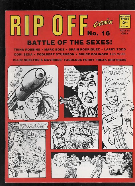 Bode Mark Shelton Gilbert Rodriguez Spain Et Al Rip Off Comix No