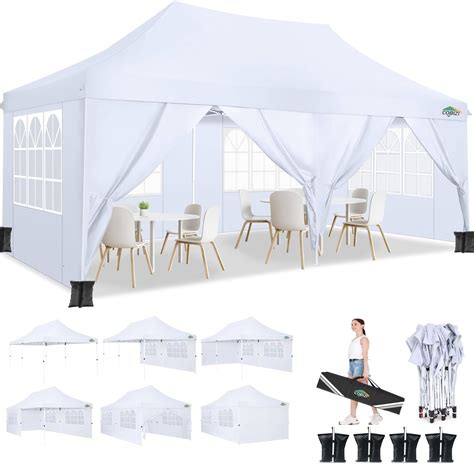 Tectake Tonnelle De Jardin X M Autoport E Pliable Tente De