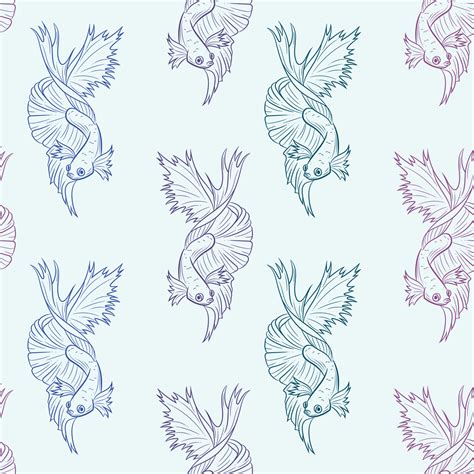 fish pattern 8 16180270 Vector Art at Vecteezy