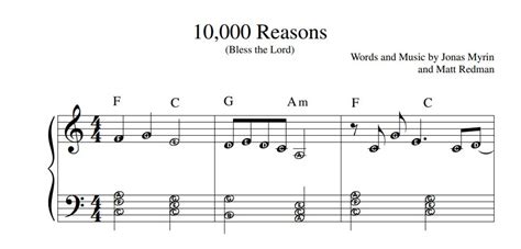 Reasons Bless The Lord Oh My Soul Matt Redman Digital Sheet