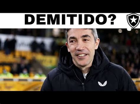 Bruno Lage Pode Ser Demitido Do Botafogo N O Vou Fazer O Que Fiz O